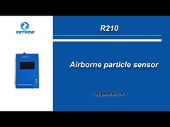 Pequeño sensor del contador de la partícula de polvo del flujo del sistema de vigilancia limpio del ambiente R210