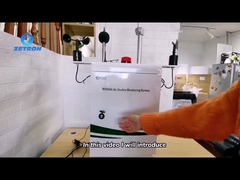 Calibración del ozono del sistema de vigilancia de la calidad del aire de MS800A