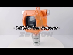 Detector de gas fijo de cáscara de aluminio para normas de detección de gas de argón